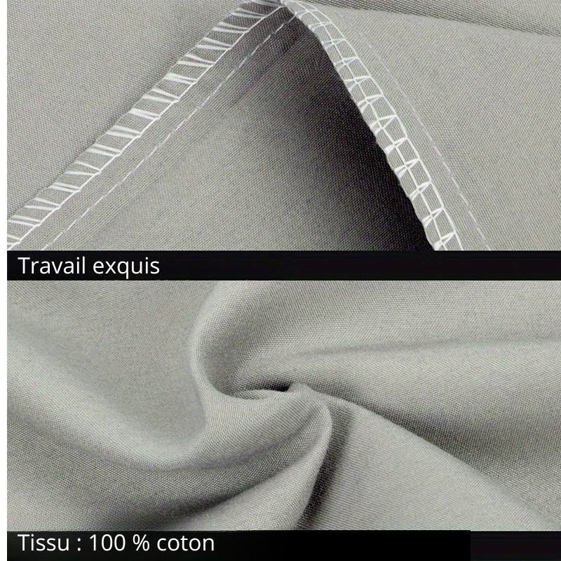 confection soignee tissu 100 pourcent coton