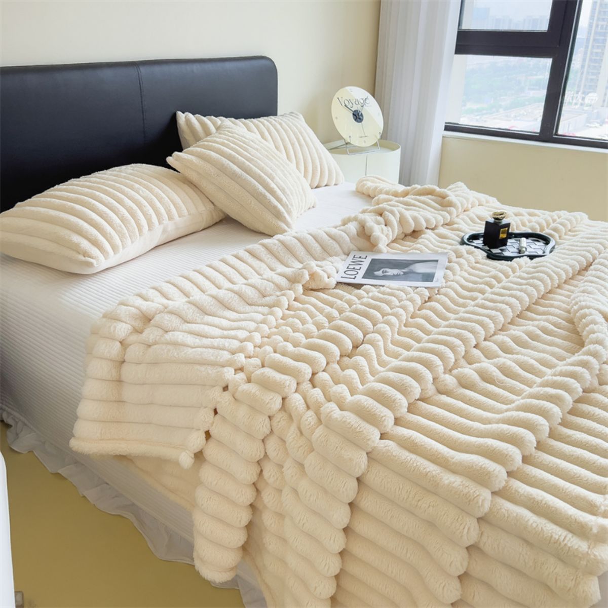 Couverture lestée | Douce à relief