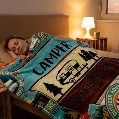 Couverture avec visuel contrasté et chaleureux inspiré des parcs nationaux