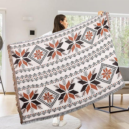 Couverture designs géométriques inspirés de l'artisanat ethnique 