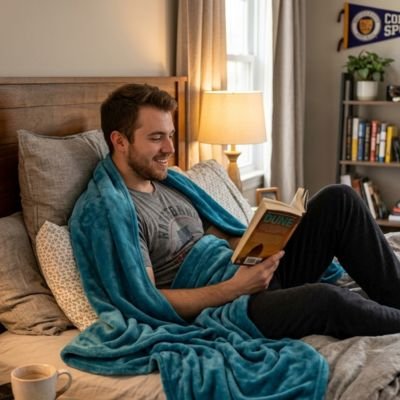 couverture-matière-douce-et-pelucheuse: