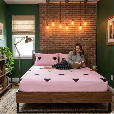 drap housse design moderne tendance 