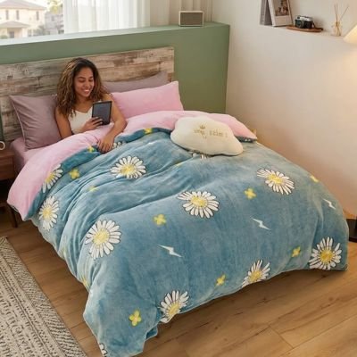housse-couette-1-personne-motif-marguerites-blanche-fond-bleu 