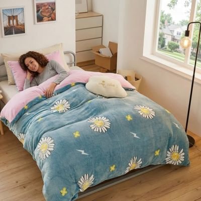 housse-couette-1-personne- taie-oreiller-assortie-reversible